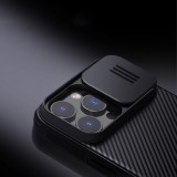 iPhone 16 Pro Max Case Hülle - Nillkin CamShield Pro Magnetic Case mit MagSafe - Schwarz