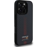 iPhone 16 Pro Max Case Hülle - Red Bull Racing Carbon Powerbar MagSafe - Schwarz