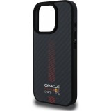 iPhone 16 Pro Max Case Hülle - Red Bull Racing Carbon Powerbar MagSafe - Schwarz