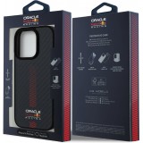 iPhone 16 Pro Max Case Hülle - Red Bull Racing Carbon Powerbar MagSafe - Schwarz