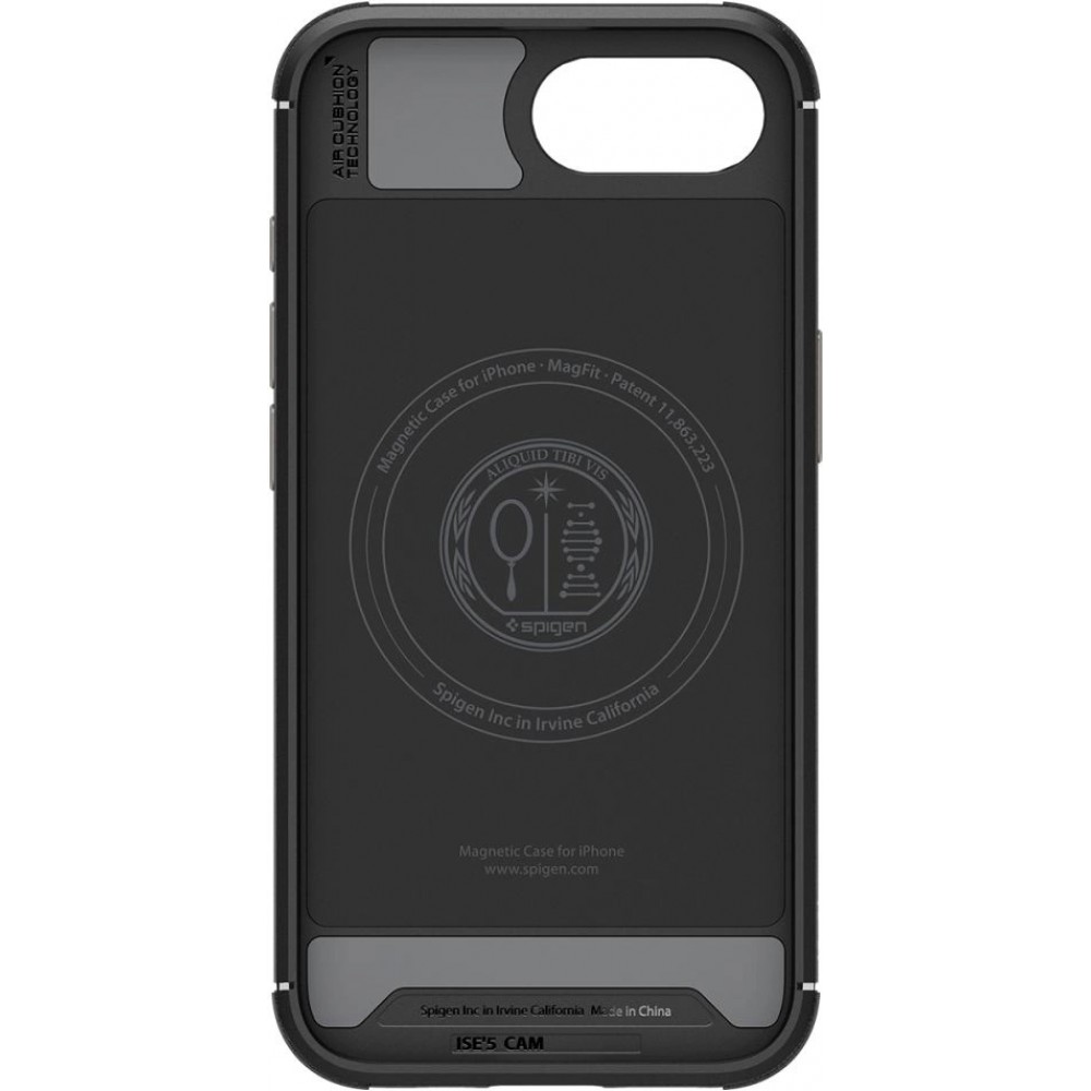 iPhone 16e Case H&uuml;lle - Spigen Core Armor MagSafe - Schwarz
