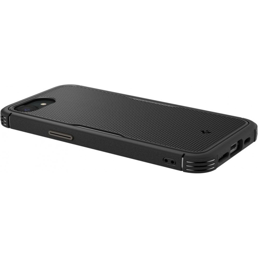 iPhone 16e Case H&uuml;lle - Spigen Core Armor MagSafe - Schwarz
