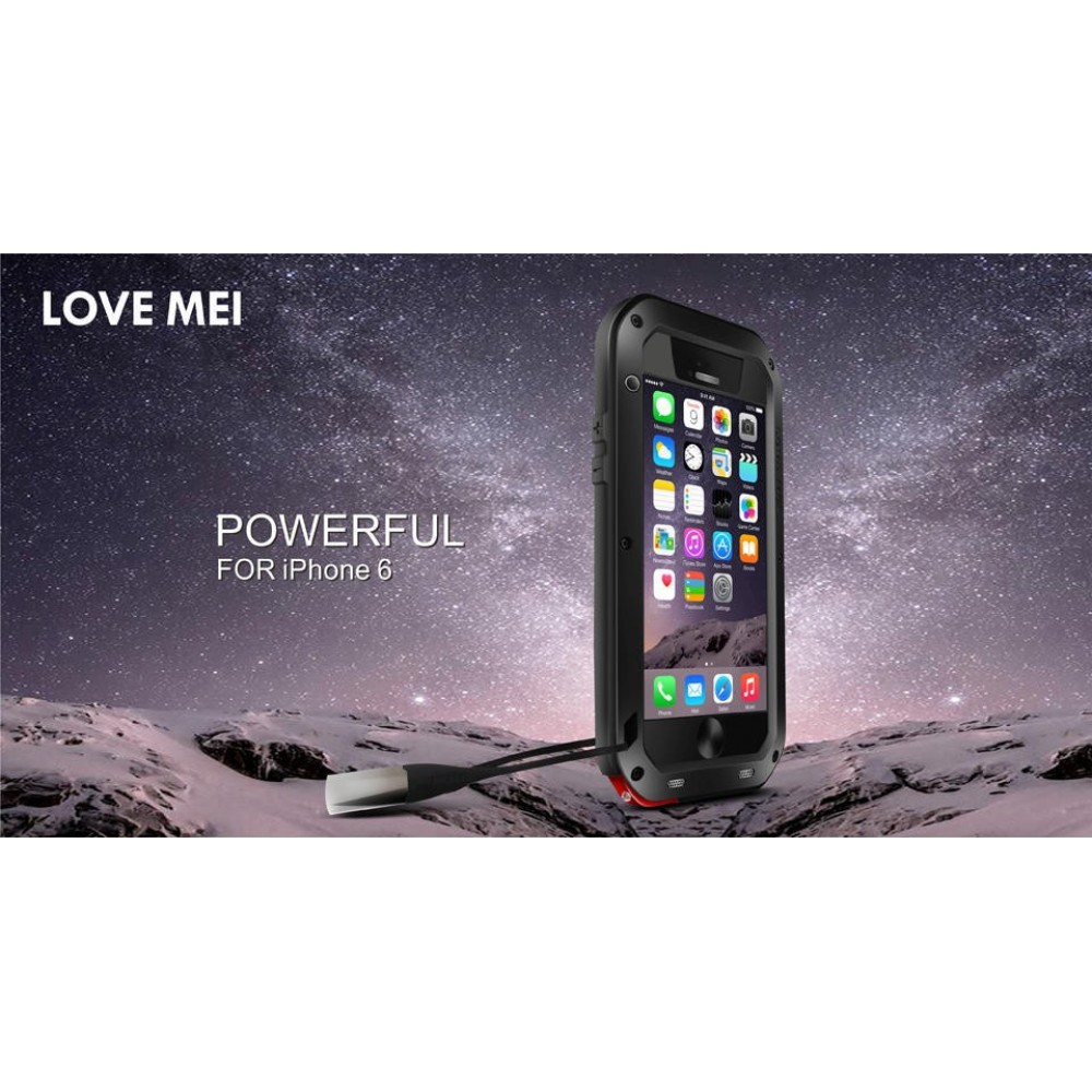 Hülle iPhone 12 Pro Max - Love Mei Powerful