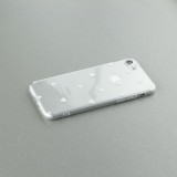 Hülle iPhone 17e / 16e - Gummi kleines Herz - Weiss