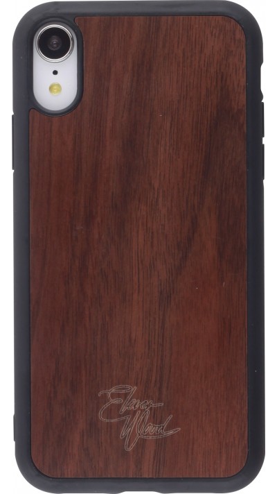 Hülle iPhone XR - Eleven Wood Walnut