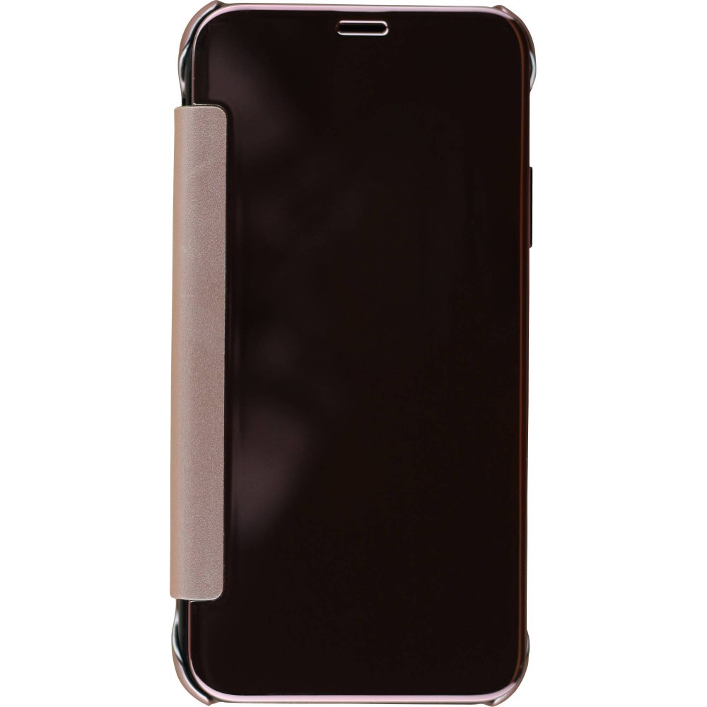 Hülle iPhone XR - Clear View Cover - Hellrosa