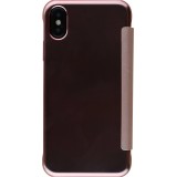Hülle iPhone XR - Clear View Cover - Hellrosa