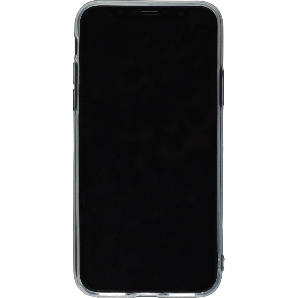 Hülle iPhone Xs Max - Gummi Shine Blütenzweig