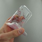 Hülle iPhone Xs Max - Gummi Shine Blütenzweig