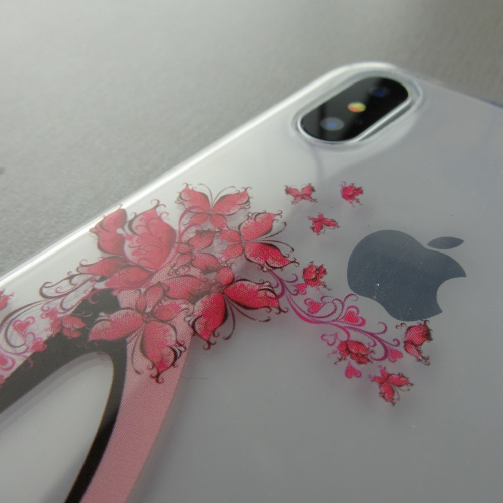 Hülle iPhone X / Xs - Gummi Stöckelschuhe