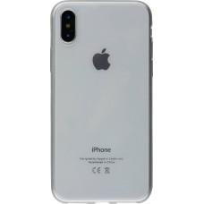 Hülle iPhone X / Xs - Ultra-thin Gummi Transparent 0.8 mm Gel-Silikon Superdünn und flexibel
