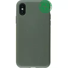 Hülle iPhone X / Xs - Bio Eco-Friendly - Dunkelgrün