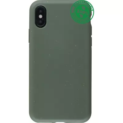Hülle iPhone X / Xs - Bio Eco-Friendly biologisch Kompostierbar ökologisch - Dunkelgrün