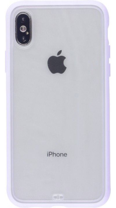 Hülle iPhone X / Xs - Bumper Blur - Violett