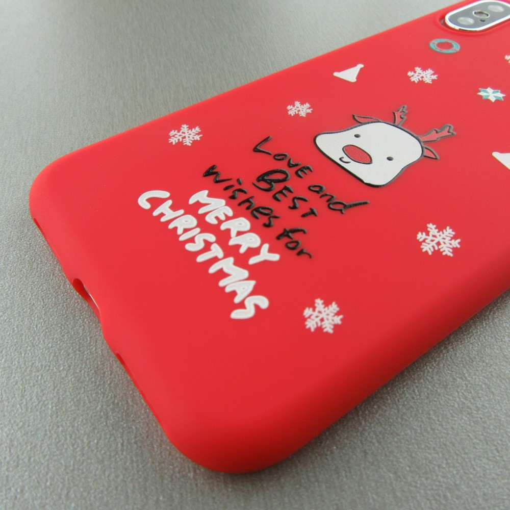 Hülle iPhone X / Xs - Weihnachten best wishes