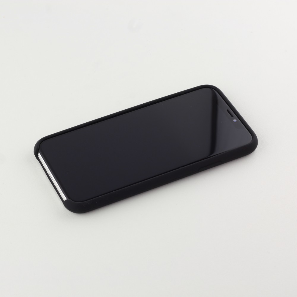 Hülle iPhone Xs Max - Soft Touch - Schwarz