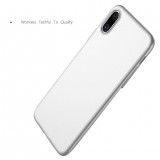 Hülle iPhone Xs Max - 360° Full Body - Silber