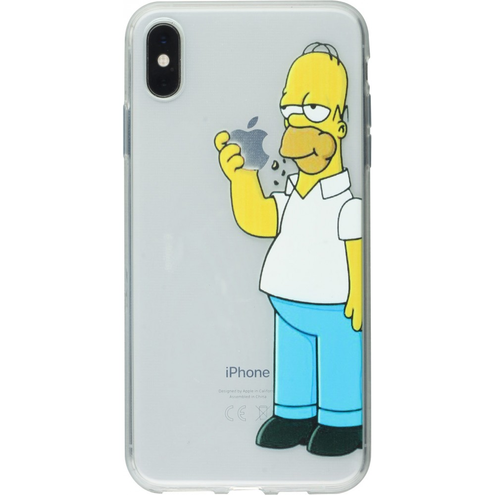 Hülle iPhone X / Xs - Homer Simpson