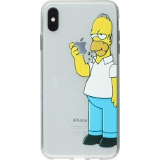 Hülle iPhone X / Xs - Homer Simpson