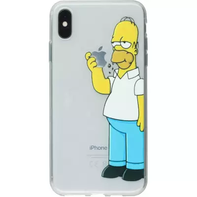 Hülle iPhone X / Xs - Homer Simpson