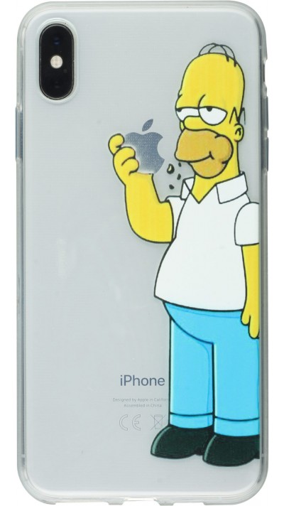 Hülle iPhone X / Xs - Homer Simpson