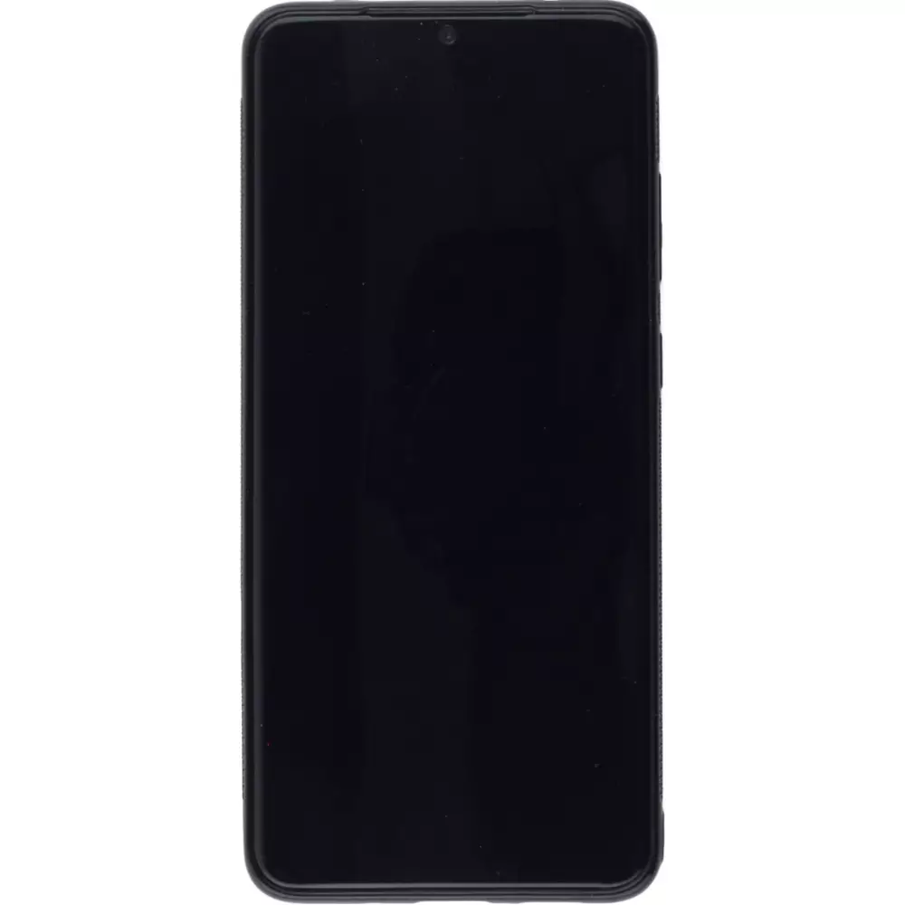 Custom Hülle Silikon schwarz - Samsung Galaxy S20+