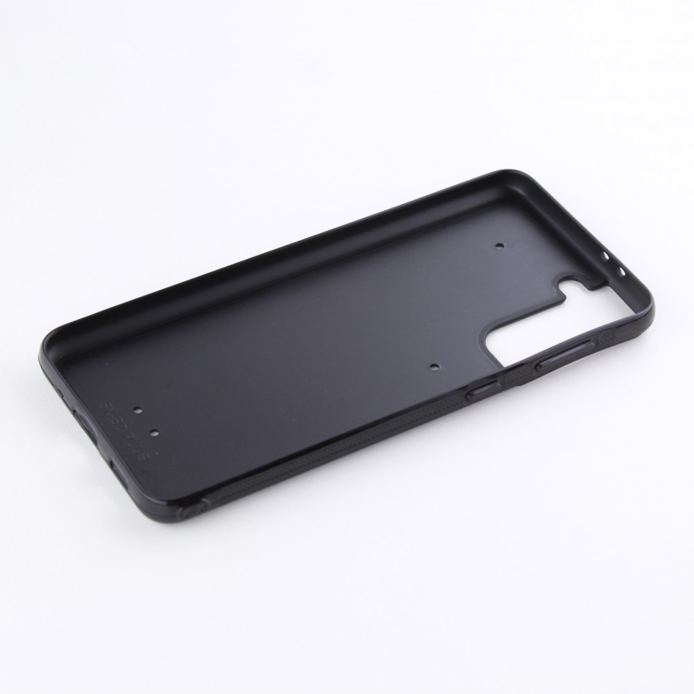 Custom Hülle Silikon schwarz - Samsung Galaxy S23+