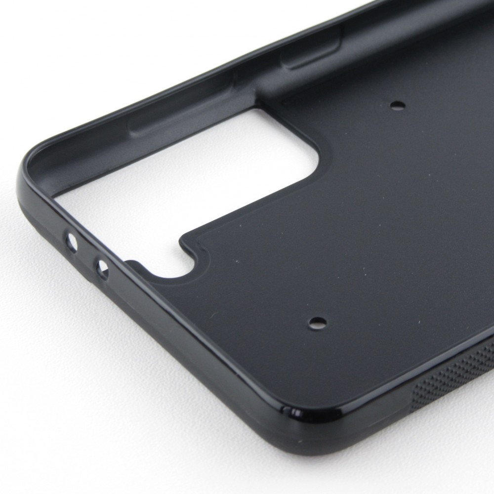 Custom Hülle Silikon schwarz - Samsung Galaxy S23+