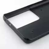 Custom Hülle Silikon schwarz - Samsung Galaxy S23 Ultra