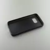 Custom Hülle Silikon schwarz - Samsung Galaxy S7