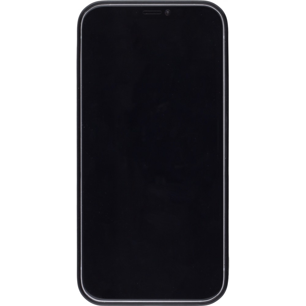 Personalisierte Hülle Silikon schwarz - iPhone 12 Pro Max