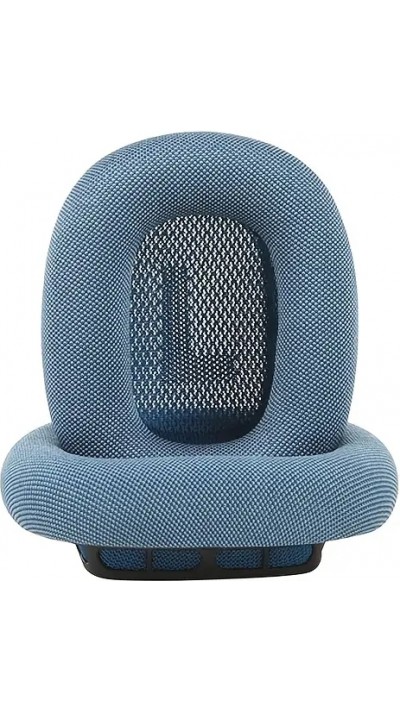 Ultra-weiche Memory-Schaum Mesh-Ohrpolster Ersatz (2er Set) - Blau mit verstärktem Magnet - AirPods Max