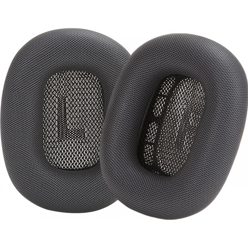 Coussinets rechange tissu mesh ultra-doux mousse mémoire aimant renforcé (set de 2 pièces) - Noir - AirPods Max