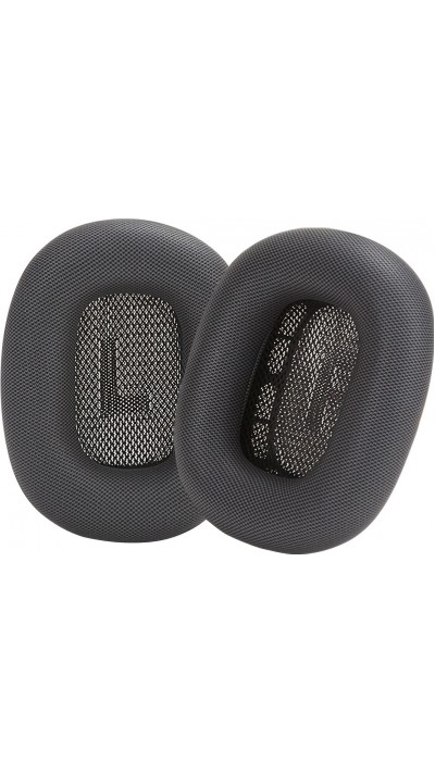 Ultra-weiche Memory-Schaum Mesh-Ohrpolster mit verstärktem Magnet (2er Set) - Schwarz - AirPods Max