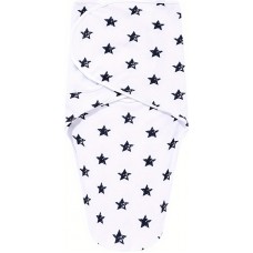 Wickeltuch für Neugeborene (0-3 Monate) mit Klettverschluss - Sterne