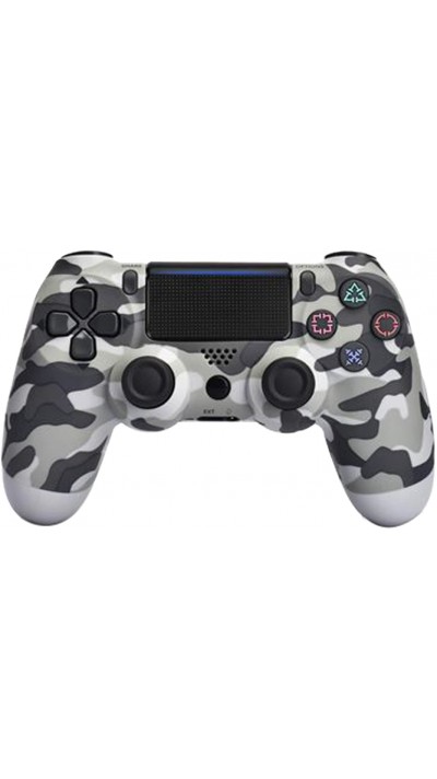 Kabelloser Controller für PlayStation PS4 - Doubleshock 4 - Camouflage - Grau