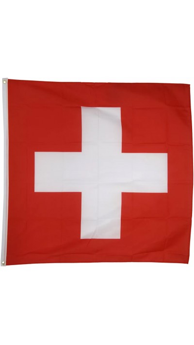 Schweizer Flagge / Fahne - Swiss Flag (90 x 90 cm)