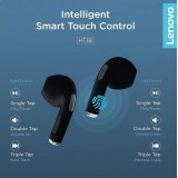 Lenovo HT38 kabellose Bluetooth-Kopfhörer true wireless earbuds mit Touch Control - Weiss