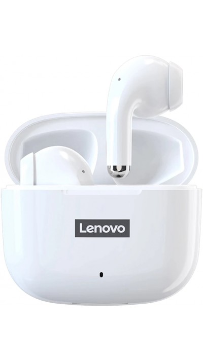 Lenovo LP40pro kabellose Bluetooth 5.0 Kopfhörer wireless earbuds mit Noise cancelling - Weiss