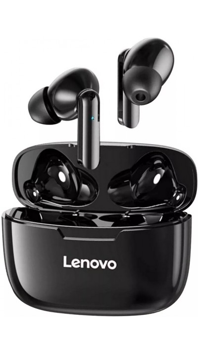 Lenovo LivePods XT90 kabellose Bluetooth 5.0 Kopfhörer wireless earbuds mit USB-C & HD Voice Call - Schwarz
