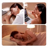 Joyroom JR-TS3 TWS Bluetooth 5.3 Kopfhörer Ergonomisch und bequem zum Schlafen - Weiss