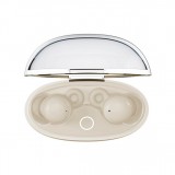 Joyroom JR-TS3 TWS Bluetooth 5.3 Kopfhörer Ergonomisch und bequem zum Schlafen - Weiss