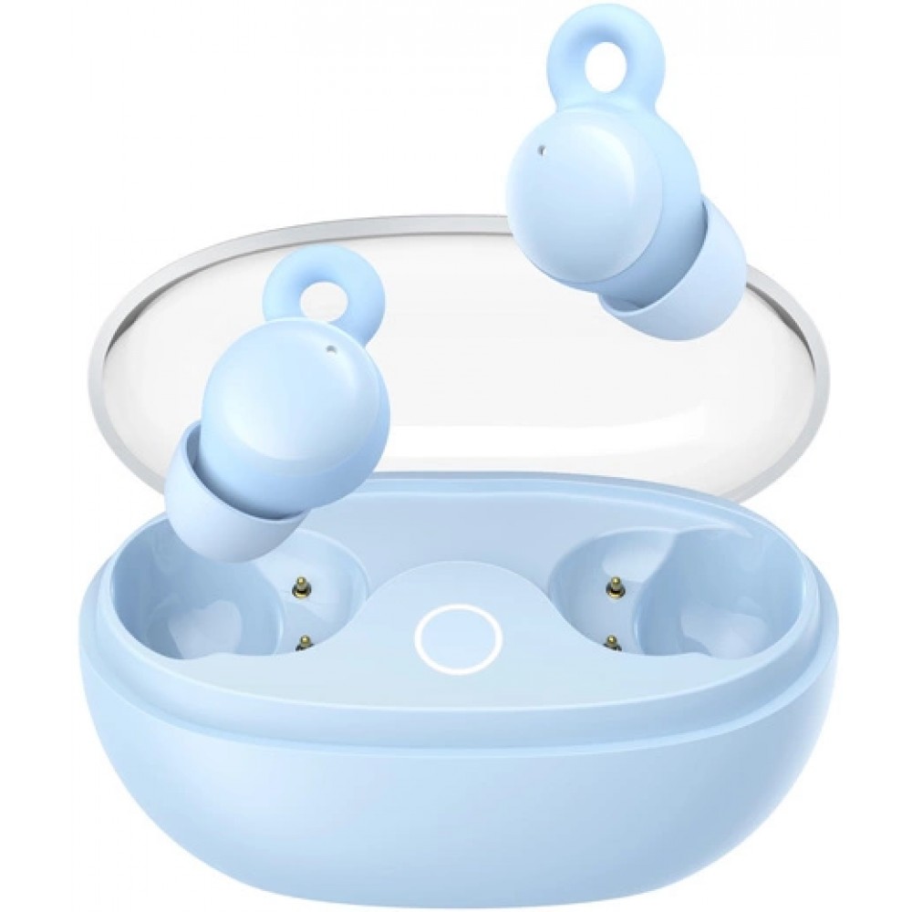 Joyroom JR-TS3 TWS Bluetooth 5.3 Kopfhörer Ergonomisch und bequem zum Schlafen - Blau