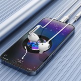 &Eacute;couteurs filaires USB-C avec microphone Acefast L3 - Blanc