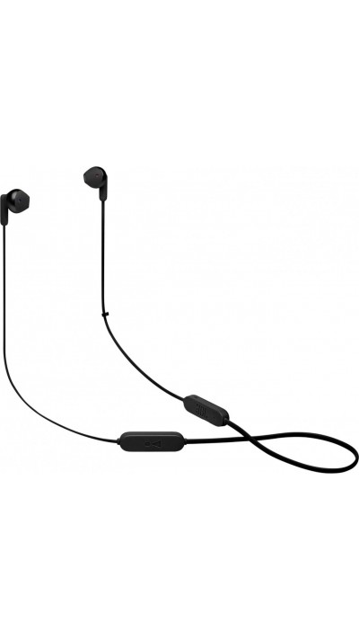 JBL Tune 110 In-Ear Kopfhörer 3.5mm Mini Jack mit Fernbedienung hochwertiger Sound - Schwarz