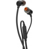 JBL Tune 110 In-Ear Kopfhörer 3.5mm Mini Jack mit Fernbedienung hochwertiger Sound - Schwarz