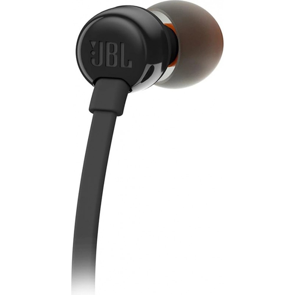 JBL Tune 110 In-Ear Kopfhörer 3.5mm Mini Jack mit Fernbedienung hochwertiger Sound - Schwarz