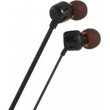 JBL Tune 110 In-Ear Kopfhörer 3.5mm Mini Jack mit Fernbedienung hochwertiger Sound - Schwarz