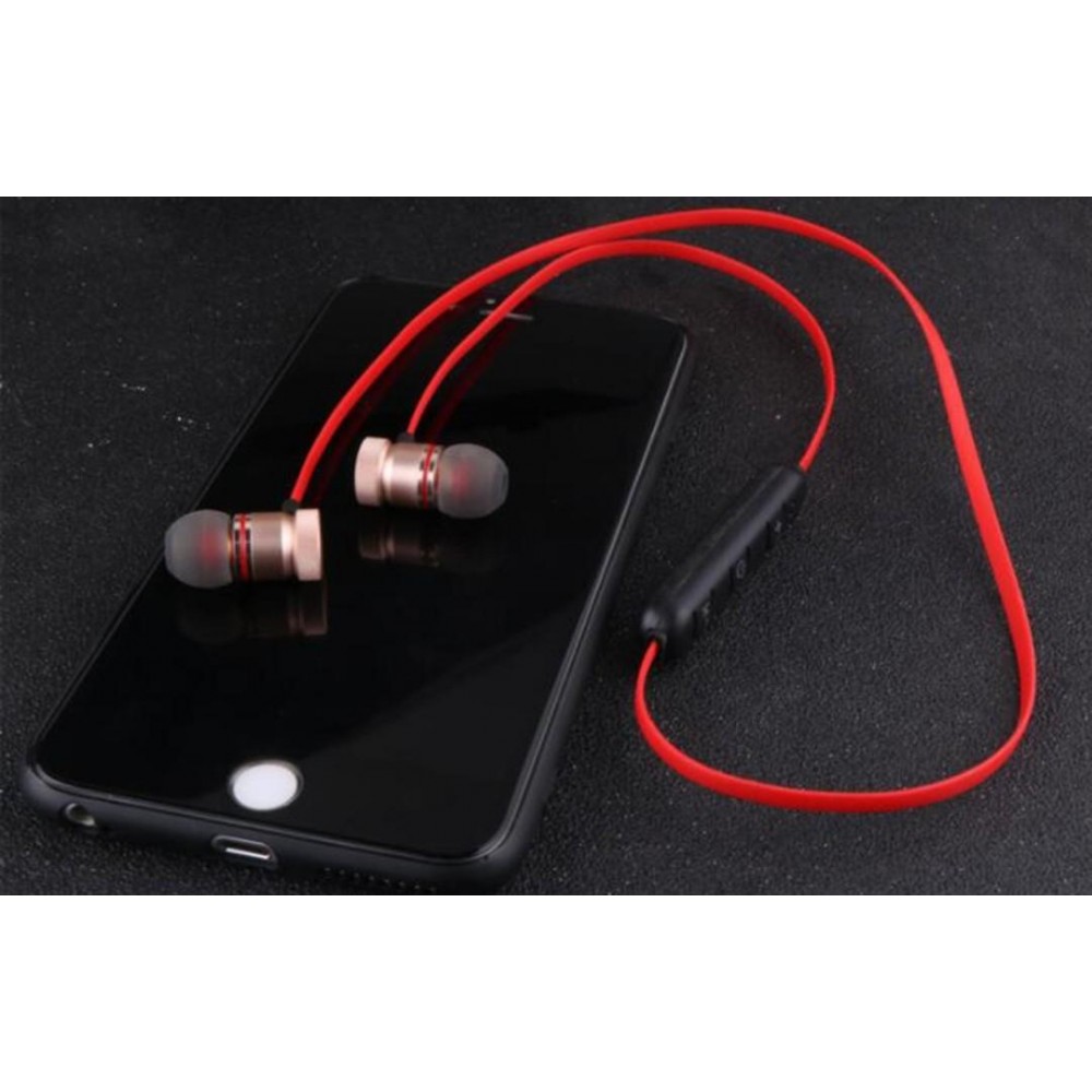 Magnetische Bluetooth Kopfhörer In-Ear für Sport / Fitness inkl. Fernbedienung
