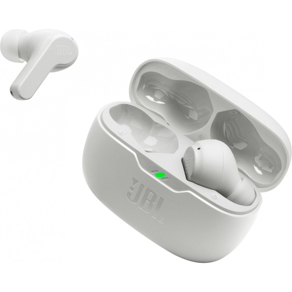 JBL Wave Beam kabellose In-Ear Kopfhörer Bluetooth 5.2 IP54 IPX2 - Weiss